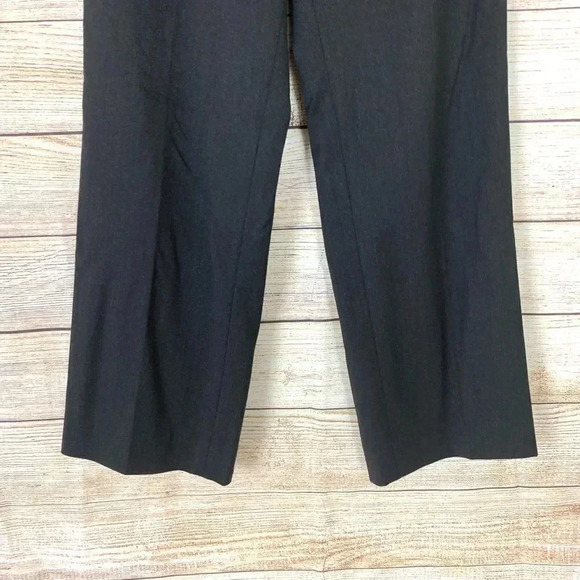 Tahari Wool Blend Pants Solid Black St Leg - Picture 4 of 10